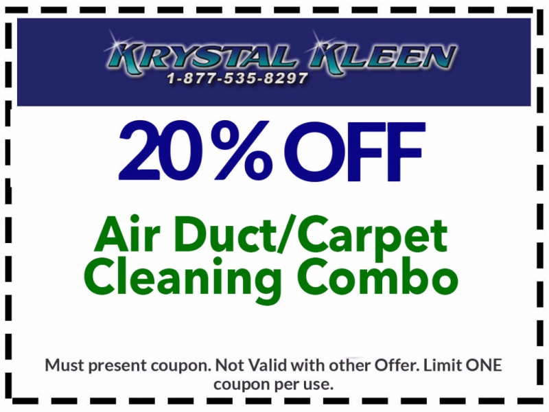 Coupons Krystal Kleen Your Michigan Air Duct Cleaning Service and